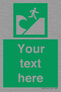 Custom Safe Condition Tsunami evacuation area